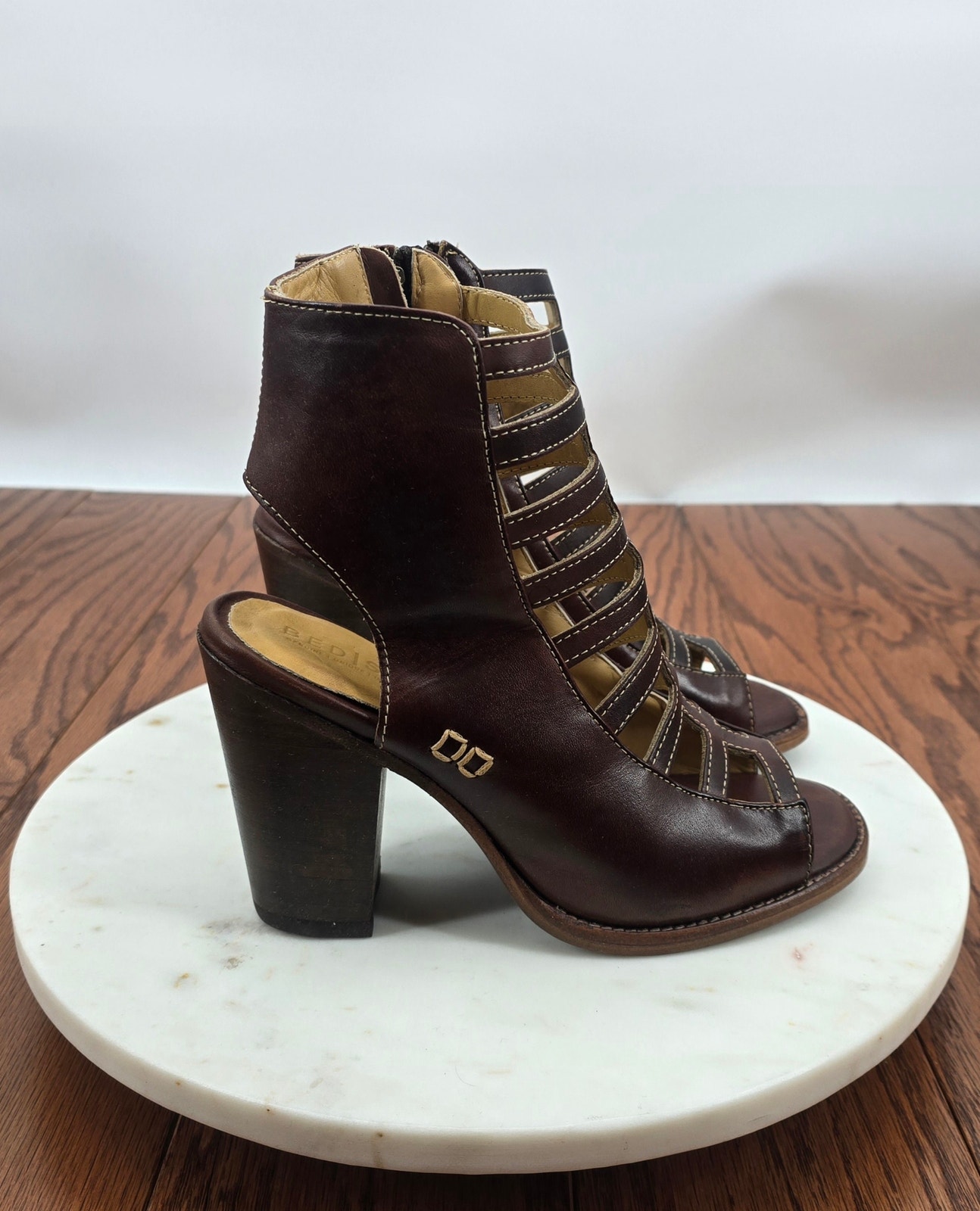 Bed Stu Occam P Boho Western Festival Indie Heeled Sandals